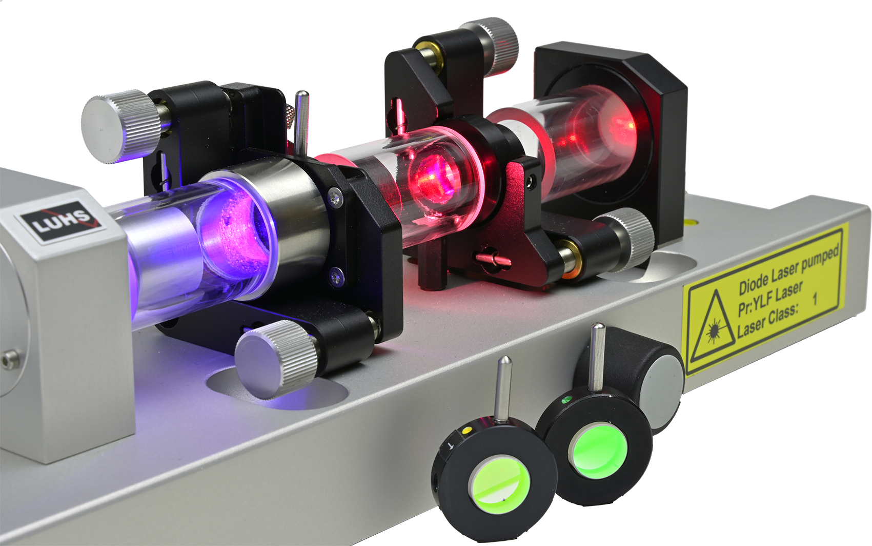 Exchanging mirror M1 for different wavelength