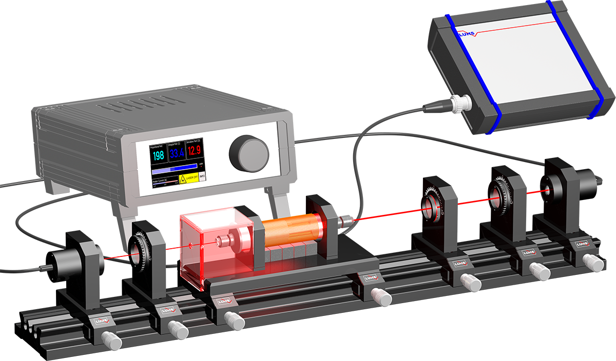 Set-up of LM-0200 Zeeman Laser Frequency Stabilisation